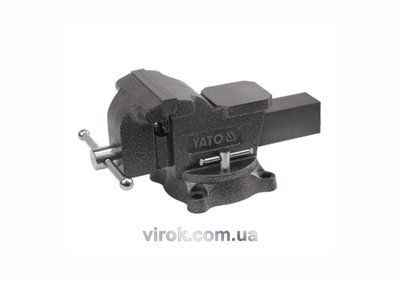 Лещата слюсарні обертові з наковальнею YATO, b= 125 мм, m= 10 кг [2] YT-6502 YT-6502 фото