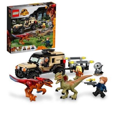 Конструктор LEGO Jurassic World Перевезення пірораптора та дилофозавра 76951L фото