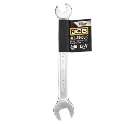 Ключ ріжковий 8х10мм JCB-7540810 JCB-7540810 фото