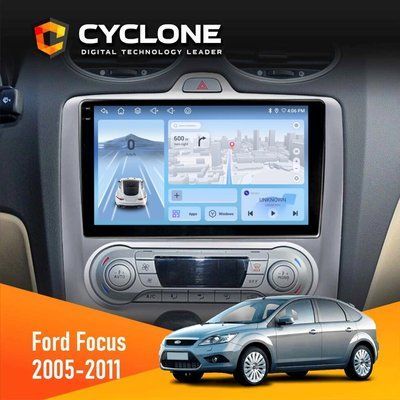 Штатна магнітола Ford Focus 2 2005-2011 Climate Cyclone C9-012 4x64 DSP 4G НФ-00007840 фото