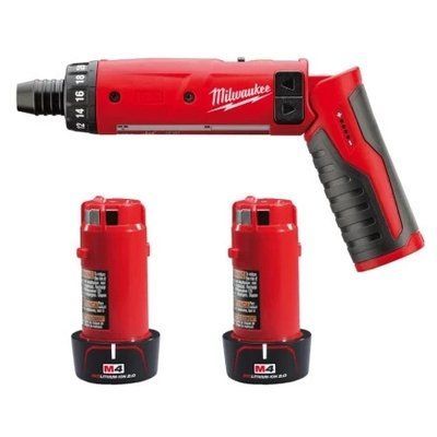 Акумуляторна викрутка MILWAUKEE M4 D-202B крут. мом. 5 Нм 4933440475 фото