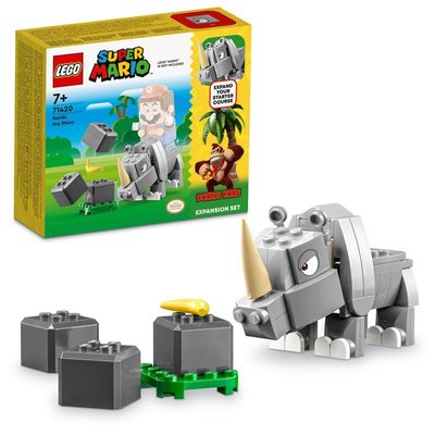 Конструктор LEGO Super Mario Носоріг Рамбі. Додатковий набір 71420L фото