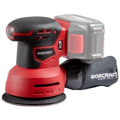 Акумуляторна шліфмашина ексцентрикова Worcraft CRS-S20Li 13131W фото