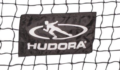 Ворота футбольні Hudora Pro Tect 300 х 200 см, чорні 76915 фото