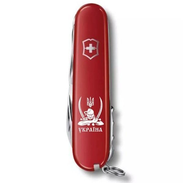 Ніж Victorinox Climber Ukraine Козак із шаблями 1.3703_T1110u 1.3703_T1110u фото