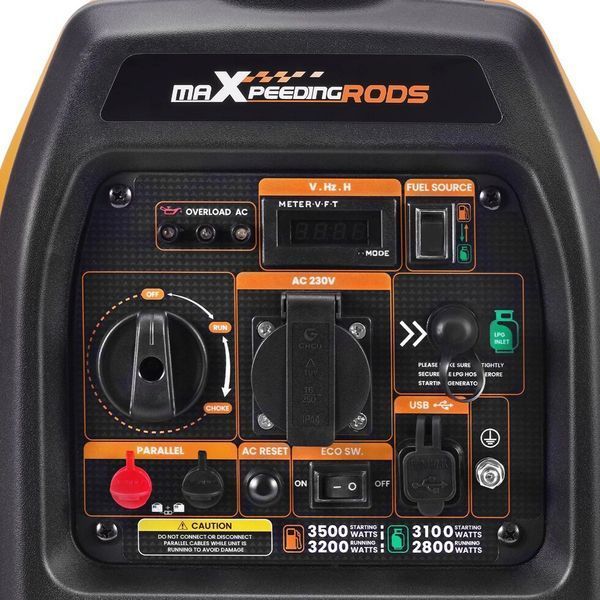Генератор інверторний MaXpeedingRods MXR3800DF mxr3800DF фото
