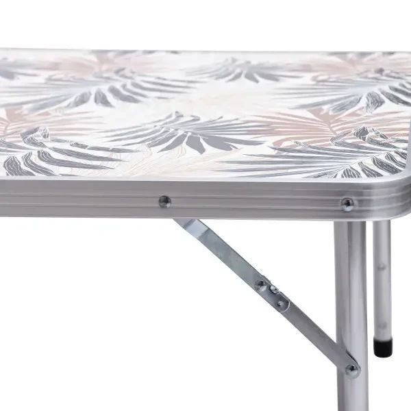 Стіл для пікніка розкладний зі стільцями LUGI JY-12060PL 120*60*70/61/54 см пальма JY-12060PL фото