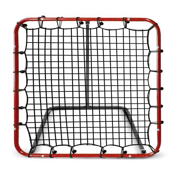 Сітка тренувальна для футболу Neo-Sport NS-491 Rebounder 120 x 120 х 107 см, червона 1491 фото