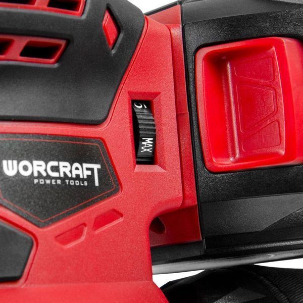 Акумуляторна шліфмашина ексцентрикова Worcraft CRS-S20Li 13131W фото