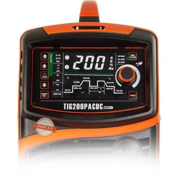 Апарат аргонодугового зварювання Jasic TIG-200P AC/DC (E201 II) JET TIG.E201JET фото