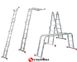 Шарнірна універсальна драбина KRAUSE Corda MultiMatic (4x3) 85108 фото 1