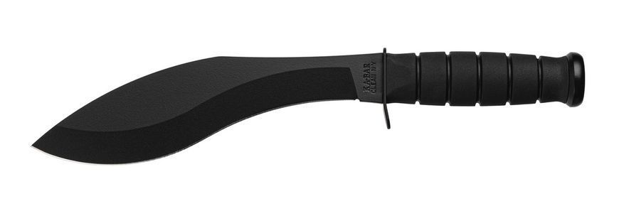 Кукрі-мачете Ka-Bar Combat Kukri, чорний, нейлоновий чохол # 1280 фото