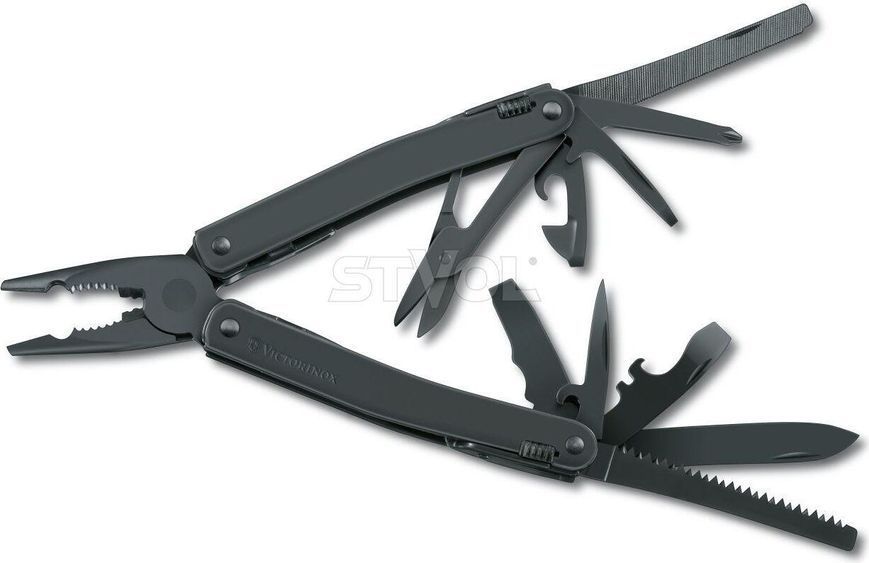 Мультитул Victorinox SwissTool Spirit XBS 105 mm black oxide 3.0224.3CN фото