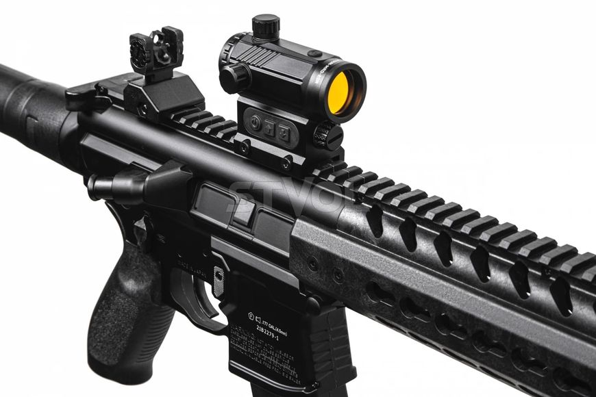 Пневматична гвинтівка Sig Sauer MCX BLK з прицілом Micro Red Dot + безкоштовна доставка AIR-MCX-MRD-177-88G-30-BL фото