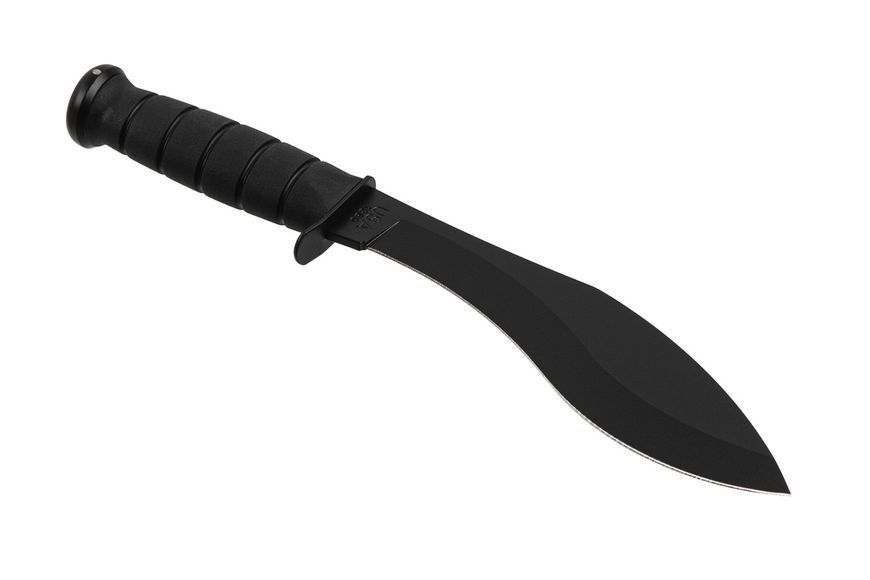 Кукрі-мачете Ka-Bar Combat Kukri, чорний, нейлоновий чохол # 1280 фото
