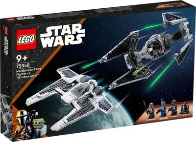 Конструктор LEGO Star Wars Мандалорський винищувач проти Перехоплювача TIE 75348L фото