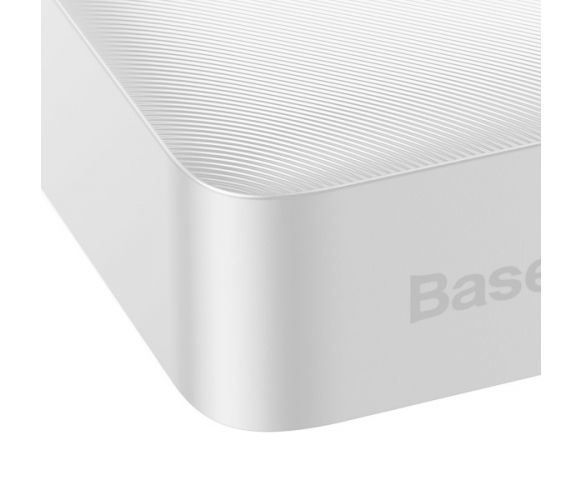 Повербанк Baseus Bipow 20000mAh, Output: 2*USB/Type-C, 20W, White, Q40 U_29492 фото