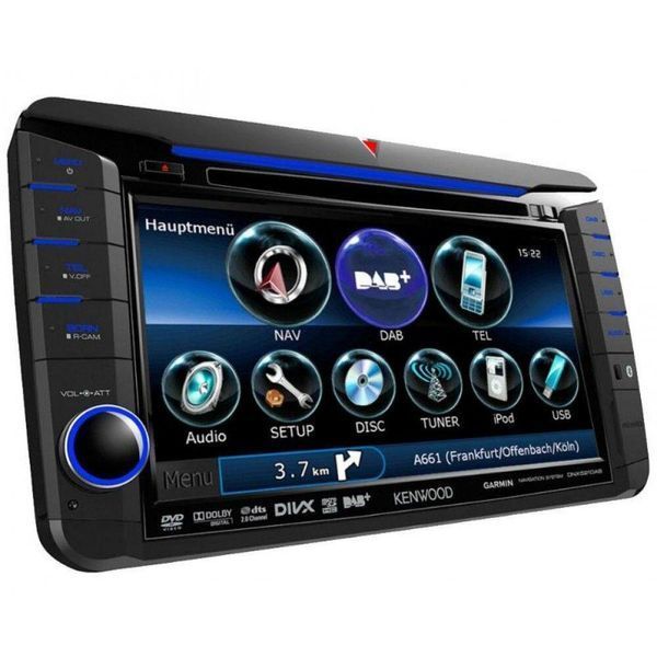 Штатна магнітола Kenwood DNX-521VBTOP Volkswagen/Seat/Skoda 25768-car фото