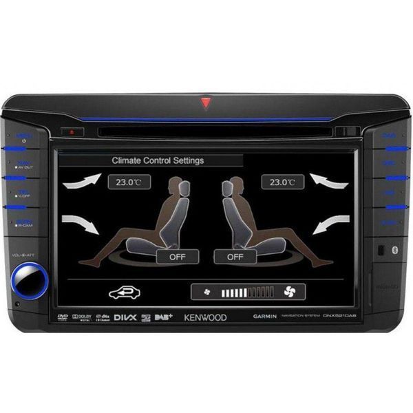 Штатна магнітола Kenwood DNX-521VBTOP Volkswagen/Seat/Skoda 25768-car фото