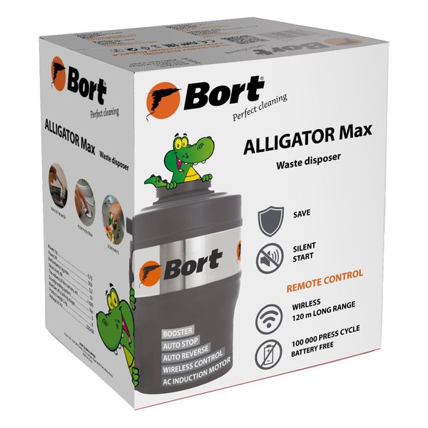 Измельчитель пищевых отходов BORT Alligator Max Alligator Max фото