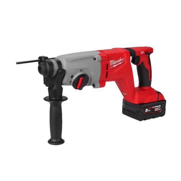Перфоратор акумуляторний безщітковий SDS-PLUS MILWAUKEE, M18 BLHACD26-402X, 2,6Дж (зарядний пристрій М12-18 С, 2 акумулятори М18 4933492480 фото
