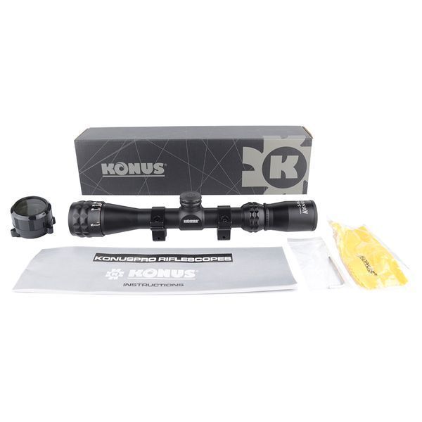 Оптичний приціл KONUS KONUSPRO 3-9x32 30/30 (з кільцями) 7267 фото