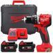 Дриль-шурупокрут акумуляторний безщітковий MILWAUKEE M18 BLDDRC-502С (60Нм) (ЗУ+2акк.Х5А&middot;год + кейс)