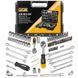 Набір інструментів 82 пр. 1/4", 3/8" (6-гр.) (4-22 мм) JCB Tools JCB-4821-5DS JCB-4821-5DS фото 1