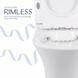 Унітаз-компакт Qtap Presto безобідковий з сідінням Soft-close QT24221217AW SD00045982 фото 5