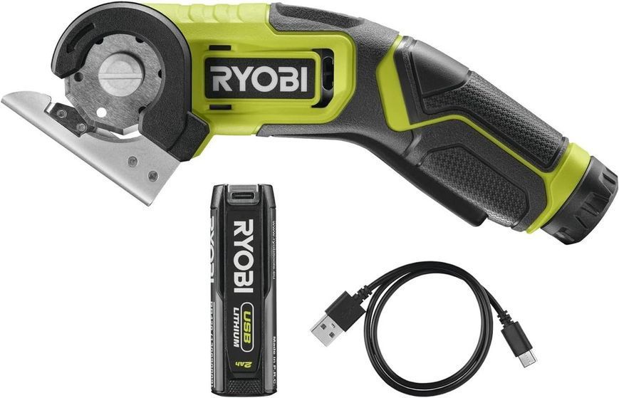 Різак акумуляторний Ryobi USB Lithium RCT4-120G 4В 2А&middot;год рез 6.4мм 270об&middot;хв 0.27кг 5133005639 5133005639 фото