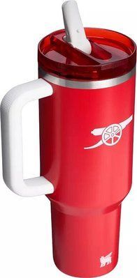 Термокухоль з трубочкою Stanley 1913 x Arsenal Quencher ProTour Flip Straw Tumbler 1,18 л (100000114418) 100000114418 фото