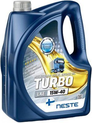 Моторна олива Neste Turbo LXE 15W-40 4 л (СТ-00017793) СТ-00017793 фото