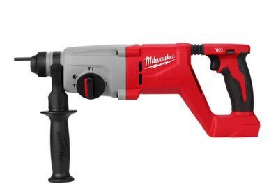 Перфоратор акумуляторний безщітковий SDS-PLUS MILWAUKEE, M18 BLHACD26-0, 2,6Дж (каркас, бічна рукоять, обмежувач глибини, картон 4933492483 фото