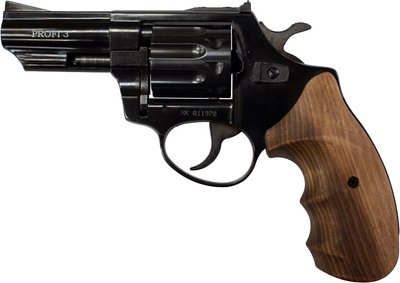 Револьвер під патрон Флобера "PROFI-3" (чорний / бук) Z20.7.1.005 фото