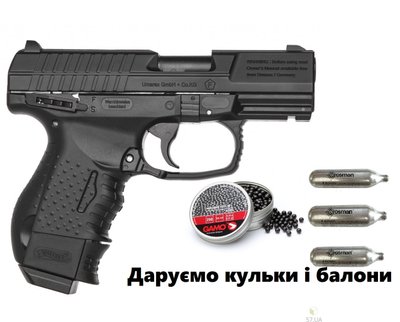 Пневматический пистолет Umarex Walther CP99 Compact Blowback + подарунок 5.8064 фото
