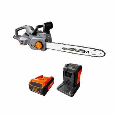 Акумуляторна ланцюгова пила GTM CS56/3000BL KIT 56В + АКБ і ЗП (CS56/3000BL_KIT) CS56/3000BL_KIT фото
