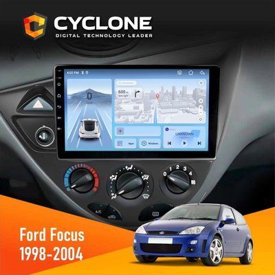 Штатна магнітола Ford Focus 1998-2004 Cyclone C9-012 4x64 DSP 4G НФ-00007830 фото