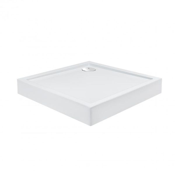 Набір Qtap душова кабіна Capricorn CRM1011SC6 Clear 2020x1000x1000 мм + піддон Tern 301112 100x100x12 см з SD00048930 фото