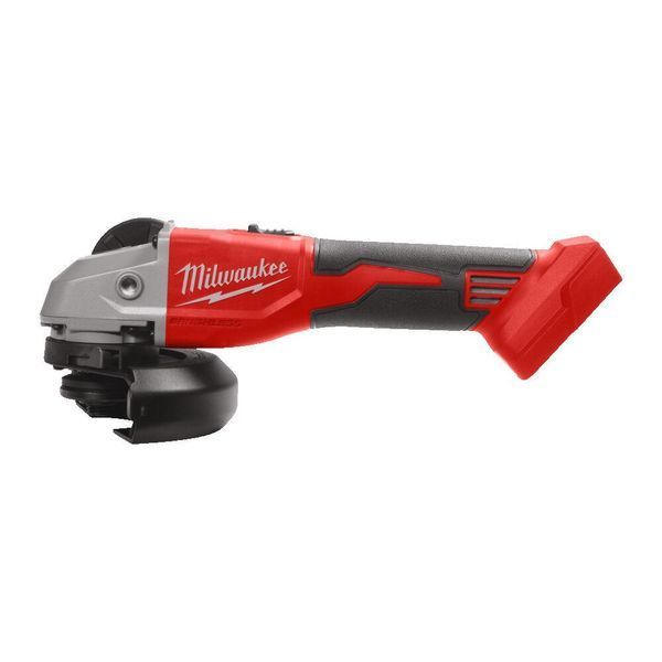 Шліфмашина кутова акумуляторна безщіткова MILWAUKEE, M18 BLSAG125X-0, діаметр 125мм (каркас бічна рукоять, захисний кожух, ключ, 4933492643 фото