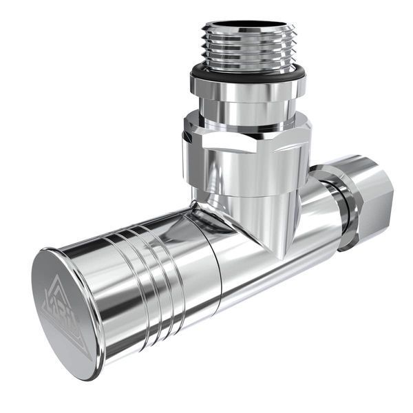 Кран кутовий Laris 1/2" - 1/2" Звичайний 2шт. (LX-4702) 71401062 71401062 фото