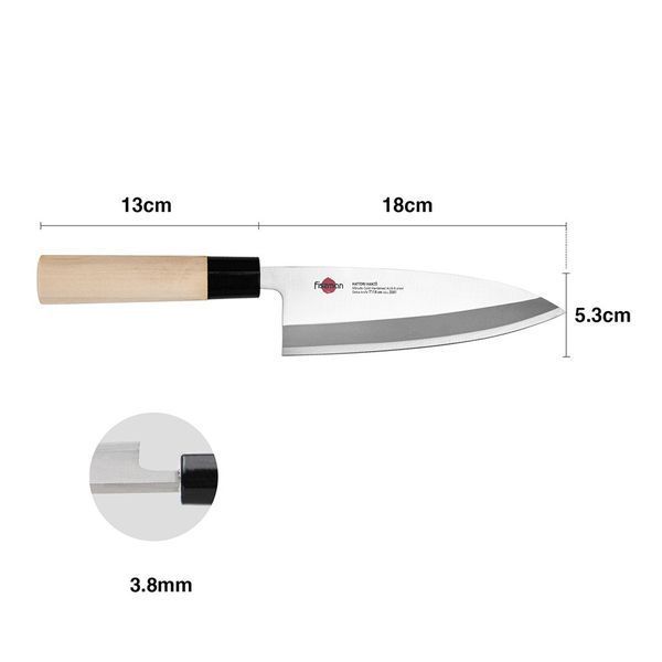Ніж деба Fissman Kensei Hanzo 18 см 2581 2581 фото