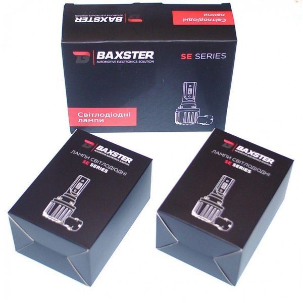 Світлодіодні лампи Baxster SE Plus H15 6000K (2шт) 34564-car фото
