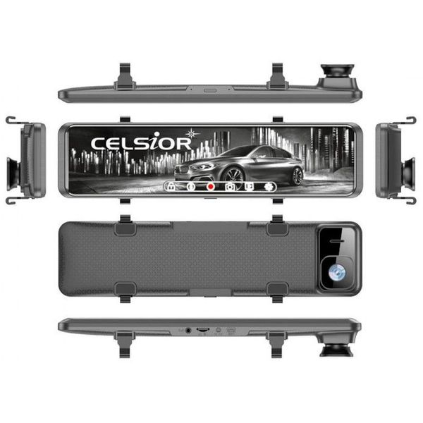 Дзеркало заднього виду із вбудованим Full HD відеореєстратором Celsior DVR M6 31797-car фото