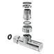Кран кутовий Laris 1/2" - 1/2" Звичайний 2шт. (LX-4702) 71401062 71401062 фото 3