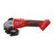 Шліфмашина кутова акумуляторна безщіткова MILWAUKEE, M18 BLSAG125X-0, діаметр 125мм (каркас бічна рукоять, захисний кожух, ключ, 4933492643 фото 7