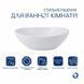 Комплект Qtap Dove: Раковина накладна овальна 415x340x140 мм White + Донний клапан PU02 SD00053432 фото 3