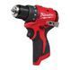 Дриль-шурупокрут акумуляторний безщітковий MILWAUKEE M12 BLDDRC-402С (40Нм) (ЗУ+2акк.Х4А&middot;год + кейс) 4933499688 фото 3