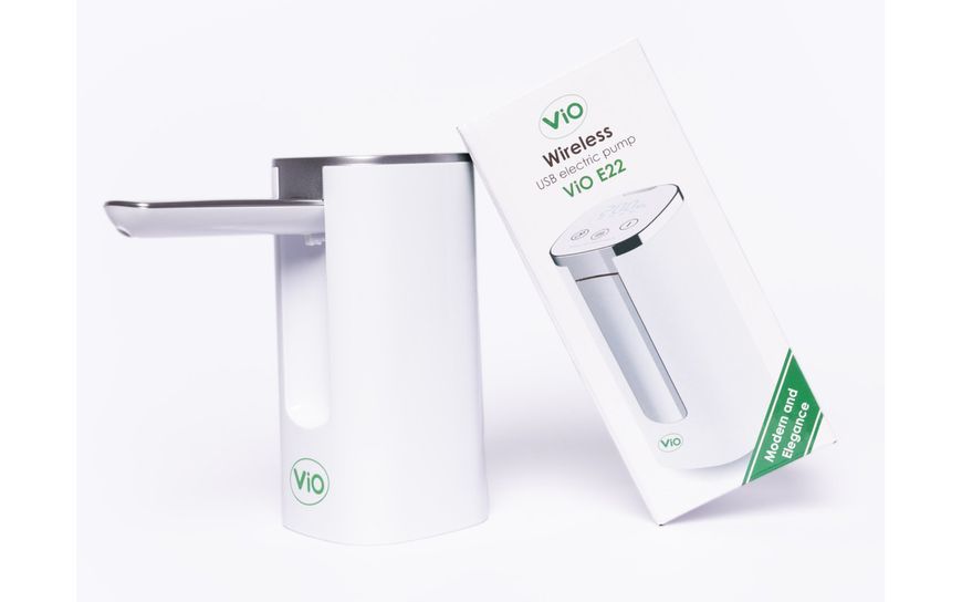 Електрична USB помпа для води з дисплеєм та носиком ViO E22 E22 фото