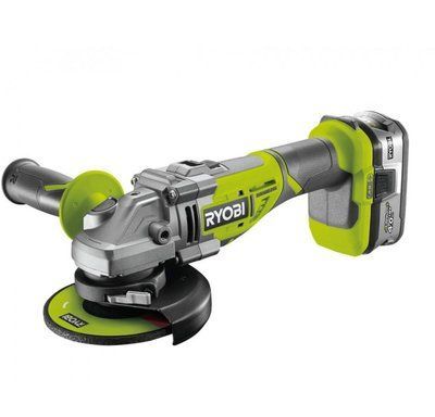 Шліфмашина кутова Ryobi ONE+ R18AG7-140S 18В 1x4.0 Ач безщіткова 5133004231 фото