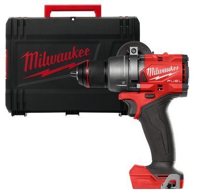 Дриль-шуруповерт з ударом акумуляторний безщітковий MILWAUKEE, M18 FPD3-0X, 158Нм (каркас, кліпса для реміня, бічна рукоять, НDк 4933479859 фото